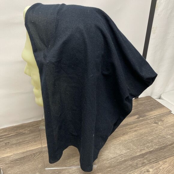 Vintage Glow-in-the-Dark Frankenstein Mask wHood & Light-Up Green Eyes Halloween - Picture 7 of 8